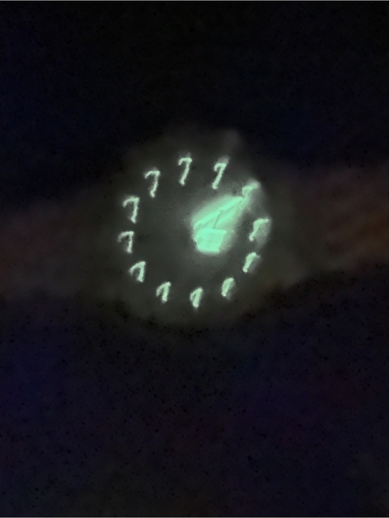 Vintage ladies Swiss Army watch . Luminous hands/no. Model 25445.